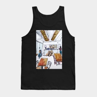 Sunday at the café Tank Top